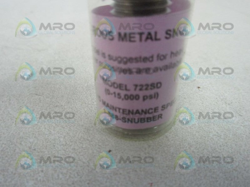 RAY 722SD POROUS METAL PRESSURE SNUBBER * NEW IN ORIGINAL PACKAGE *
