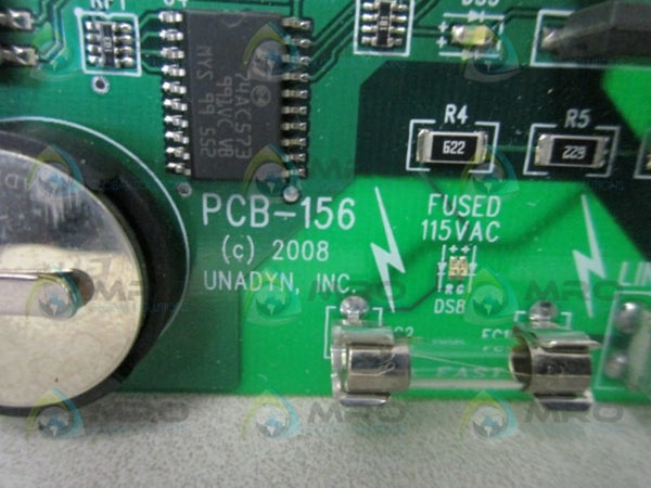 UNIVERSAL DYNAMICS PCB-156 PC BOARD  UNMP