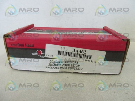 RED HEAD GWS-3446 TRUEBOLT WEDGE ANCHOR (BOX OF 10)  NSMP