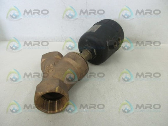 BURKERT 2000 A 3/2 NBB BZ ANGLE SEAT VALVE  UNMP