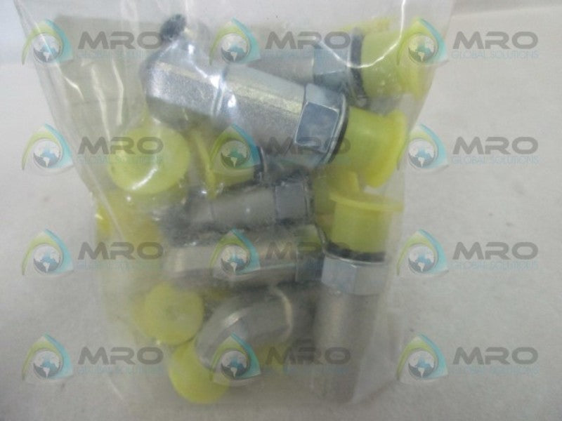 PARKER 6-CC50X-S LONG STRAIGHT THREAD ELBOW (PK OF 10) * NEW IN FACTORY BAG *