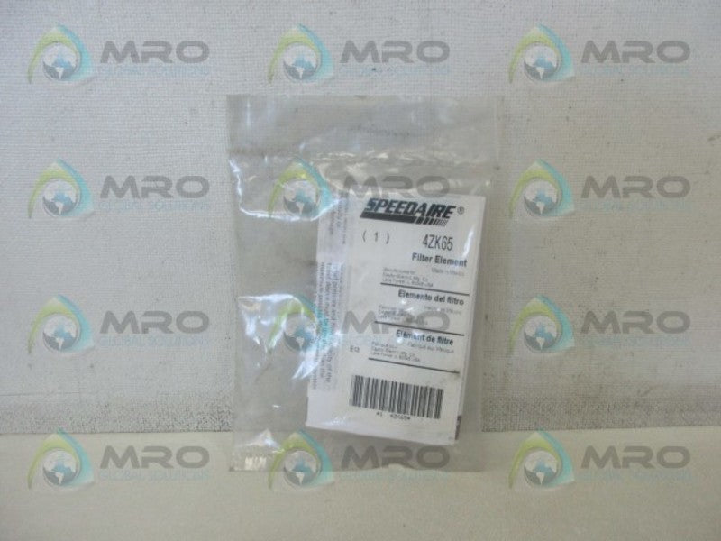 SPEEDAIRE 4ZK65 FILTER ELEMENT * NEW IN FACTORY BAG *