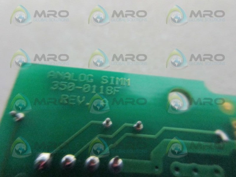 MATTEC 350-0118F REF. A ANALOG SIMM  NSNP
