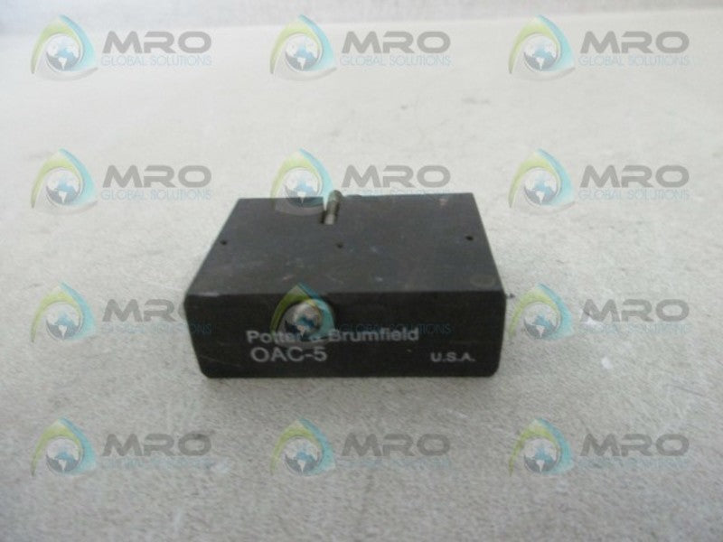 POTTER & BRUMFIELD OAC5 I/O MODULE  UNMP