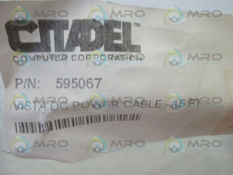 CITADEL 595067 VISTA DC POWER CABLE  NSMP