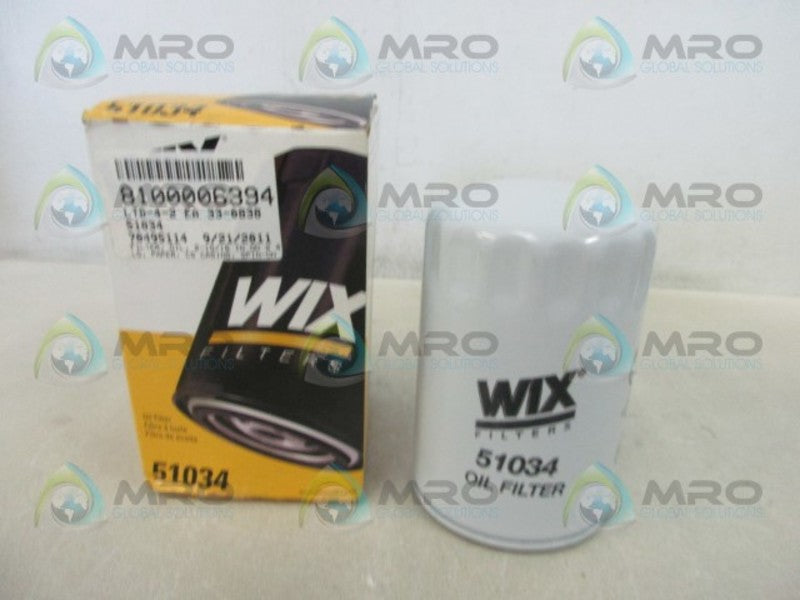 WIX FILTERS 51034 OIL FILTER  NSMP