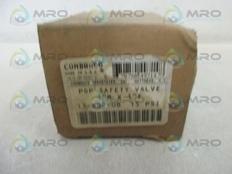 CONBRACO 13-202-08 POP SAFETY VALVE  UNMP
