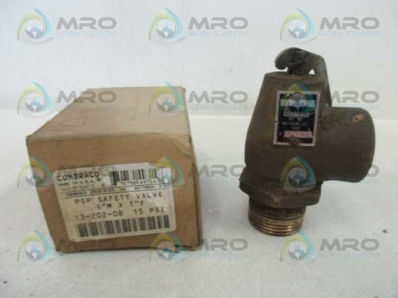CONBRACO 13-202-08 POP SAFETY VALVE  UNMP