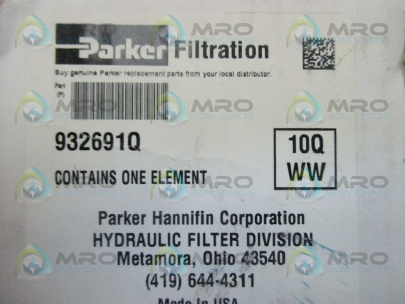 PARKER 932691Q HYDRAULIC FILTER  NSMP