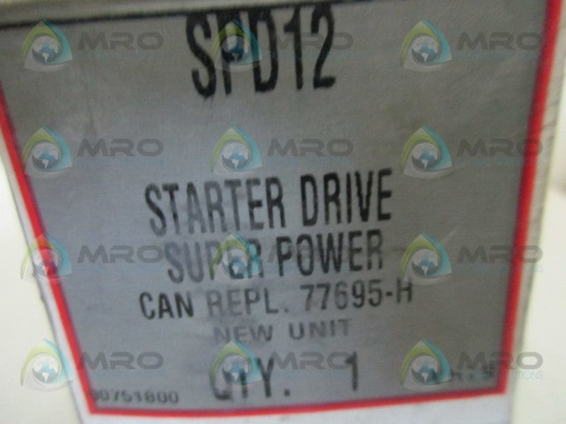ALLIS CHALMERS SPD12 STARTER DRIVE  NSMP