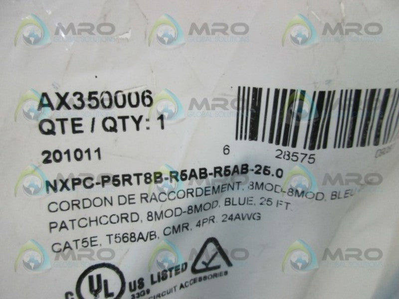 BELDEN AX350006 MODULAR JACK  NSMP