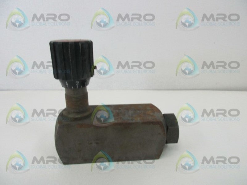 FLUTEC SRVR-12-0 -1.1/5 CONTROL VALVE  UNMP