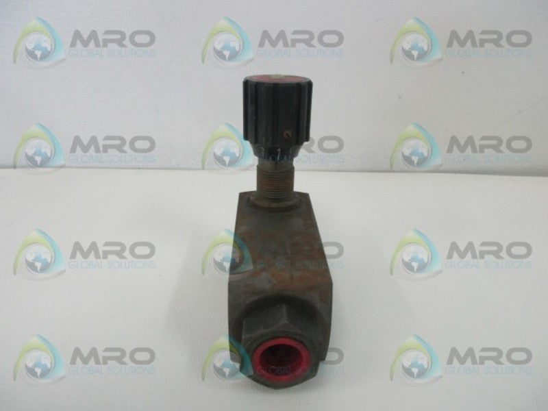 FLUTEC SRVR-12-0 -1.1/5 CONTROL VALVE  UNMP