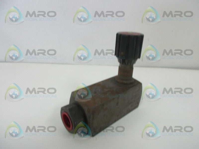 FLUTEC SRVR-12-0 -1.1/5 CONTROL VALVE  UNMP