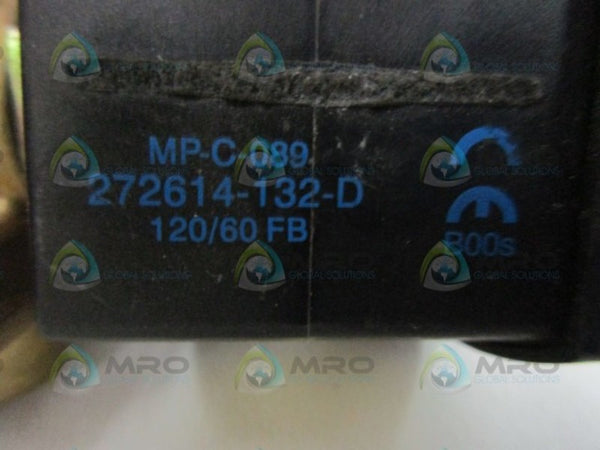 ASCO 272614-132-D SOLENOID VALVE COIL (AS PICTURED)  UNMP