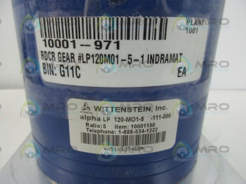 WITTENSTEIN 120-MO1-5-111-000 PLANETARY GEARHEAD  UNMP