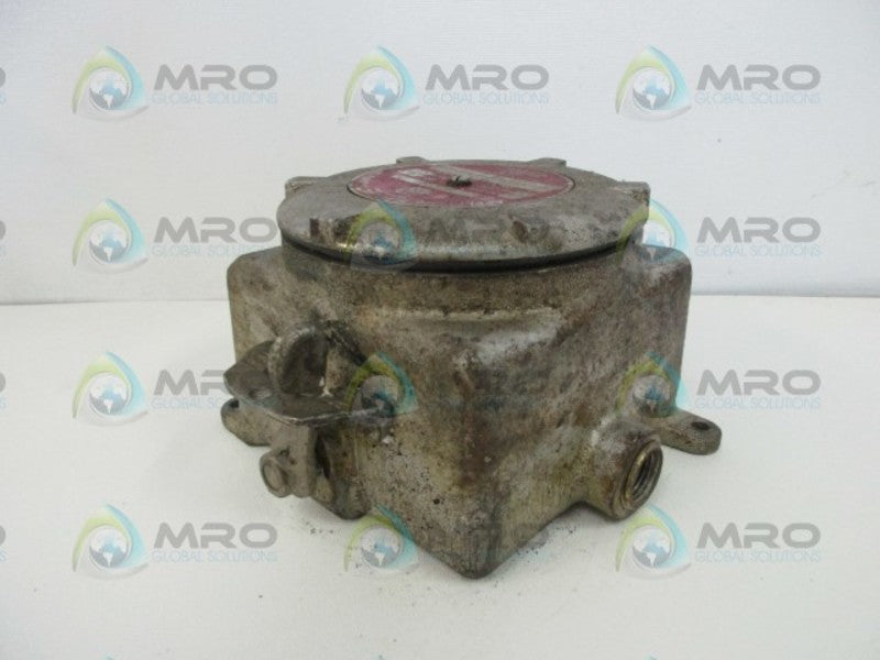 APPLETON GUSC75-4 TUMBLER SWITCH EXPLOSION PROOF  UNMP
