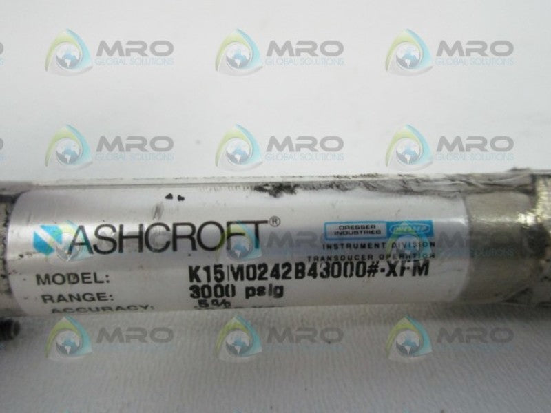 ASHCROFT K15M0242B43000 PRESSURE TRANSDUCER  UNMP