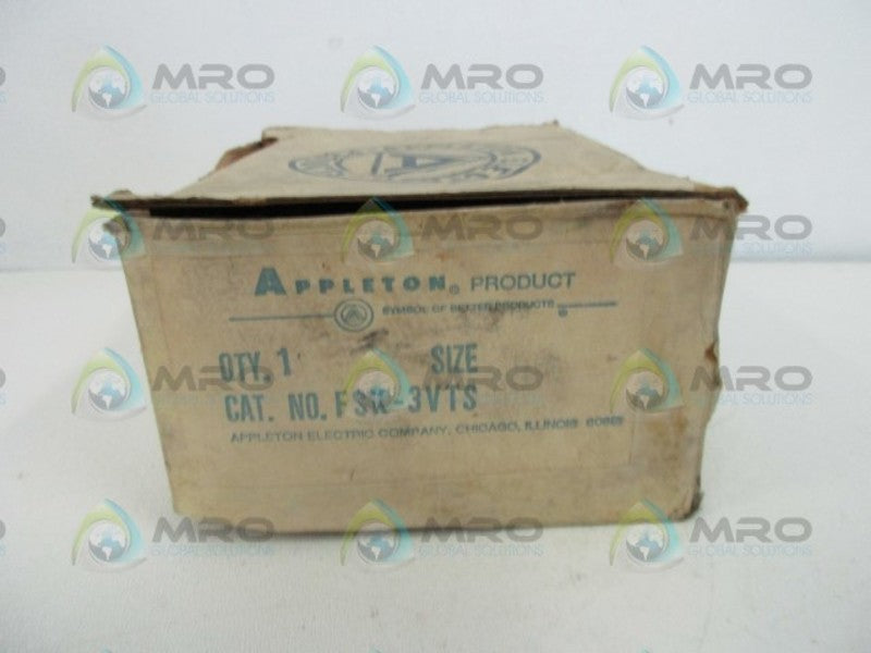 APPLETON FSK-3VTS CONDUIT COVER  NSMP