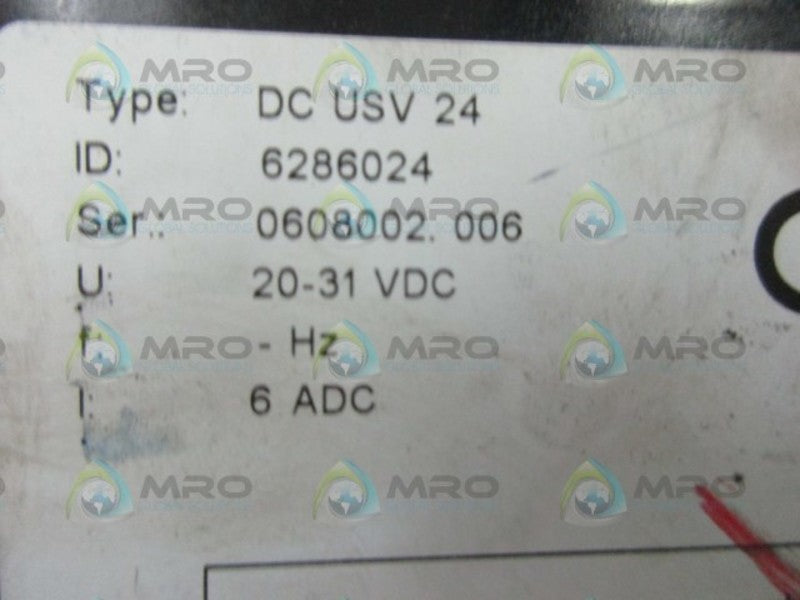 MSC DC-USV-24 POWER SUPPLY  UNMP