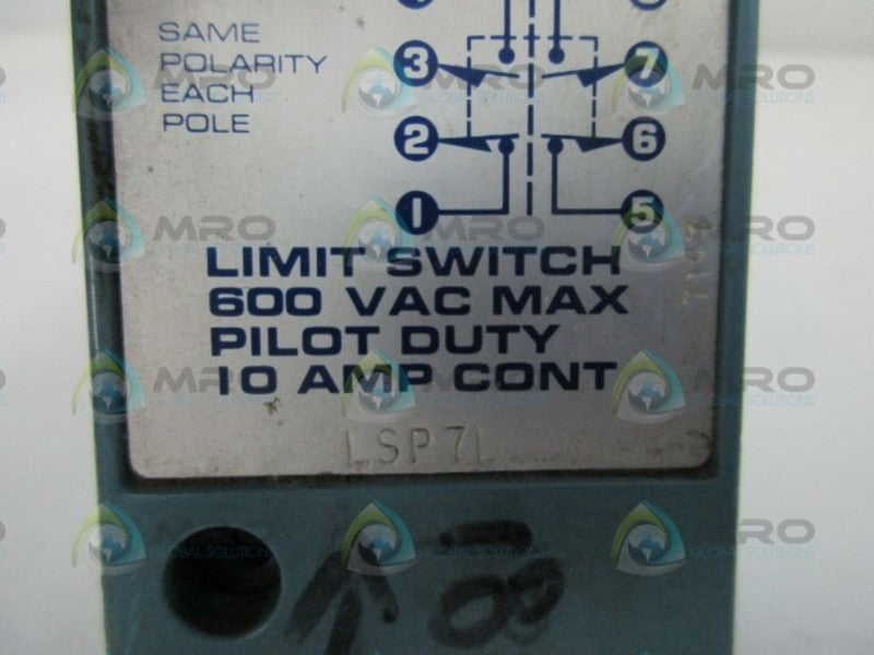 HONEYWELL LSP7L LIMIT SWITCH (AS PICTURED)  UNMP