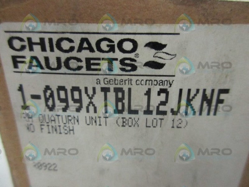 CHICAGO FAUCETS 1-099XTBL12JKNF QUATURN UNIT (BOX OF 12)  NSMP
