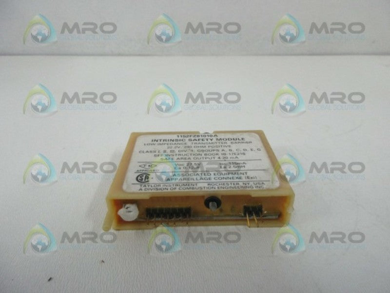 FMC 1152FZ81010A INTRINSIC SAFETY MODULE  UNMP