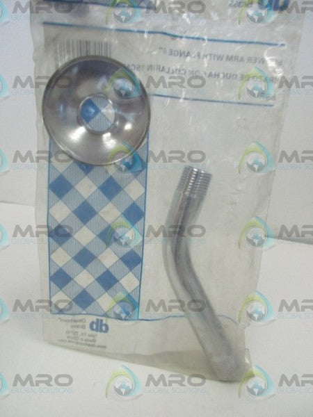INDUSTRIAL MRO 89F SHOWER ARM WITH FLANGE * NEW IN FACTORY BAG *