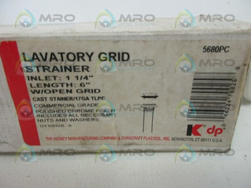 KENNEY 5680PC LAVATORY GRID STRAINER  NSMP