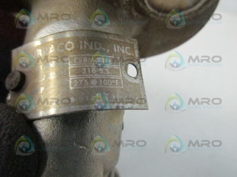 CONBRACO CF8M-RTFE 316SS UNMP