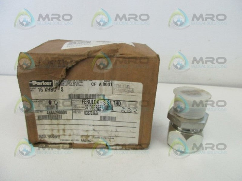 PARKER 16XHBUS HYDRAULIC FITTING PLUG  NSNP