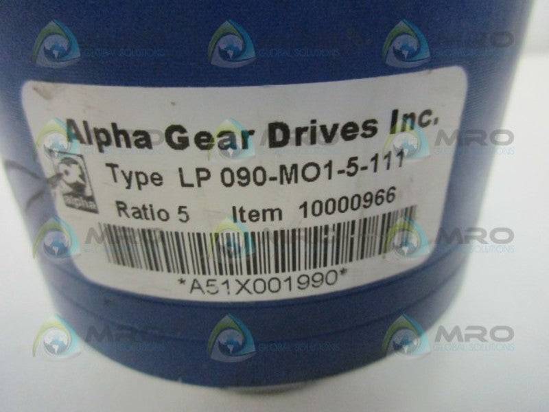WALPAH LP-090-MO1-5-111 PLANETARY GEARHEAD  UNMP