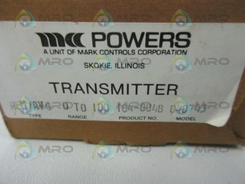 POWERS 184-0048 TEMPERATURE TRANSMITTER  NSMP