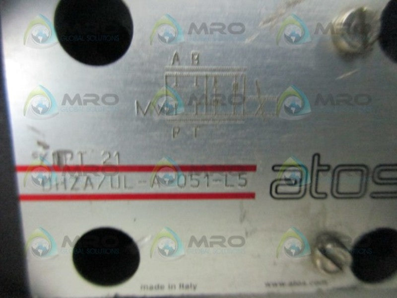 ATOS DHZA/UL-A-051-L5 DIRECTIONAL VALVE  UNMP