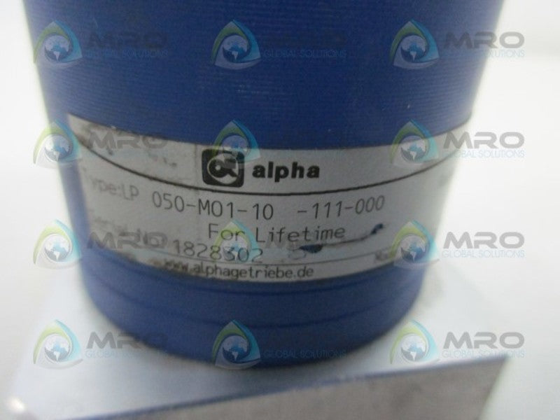 ALPHA LP-050-M01-10-111-000 GEARBOX  UNMP