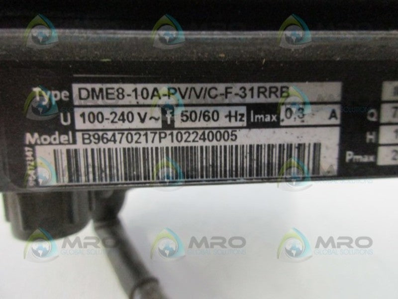 GRUNDFOS DME8-10A-PV/V/C-F-31RRB DIGITAL METERING PUMP  UNMP