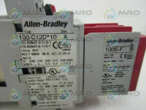 ALLEN BRADLEY 100S-C12DJ14C SER. A 24VDC UNMP