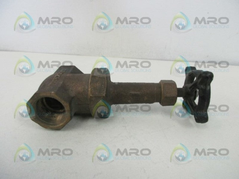 STOCKHAM FIG. B-120 BRONZE GATE VALVE  UNMP