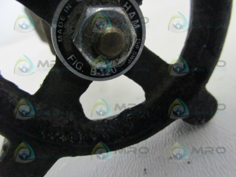 STOCKHAM FIG. B-120 BRONZE GATE VALVE  UNMP