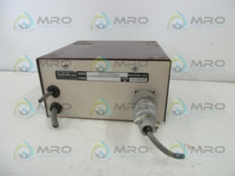 VALIDYNE CD15-1324 CARRIER DEMODULATOR (AS PICTURED)  UNMP