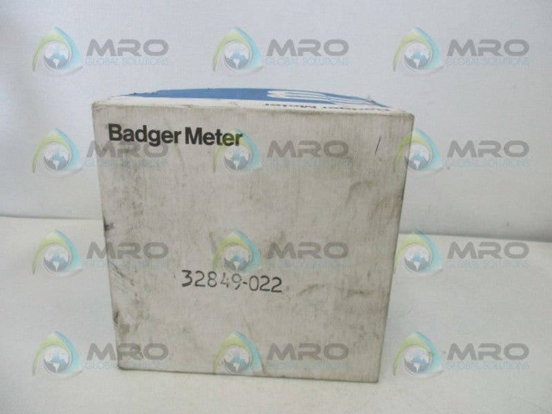 BADGER 32849-022 PLASTIC WATER METER  NSMP