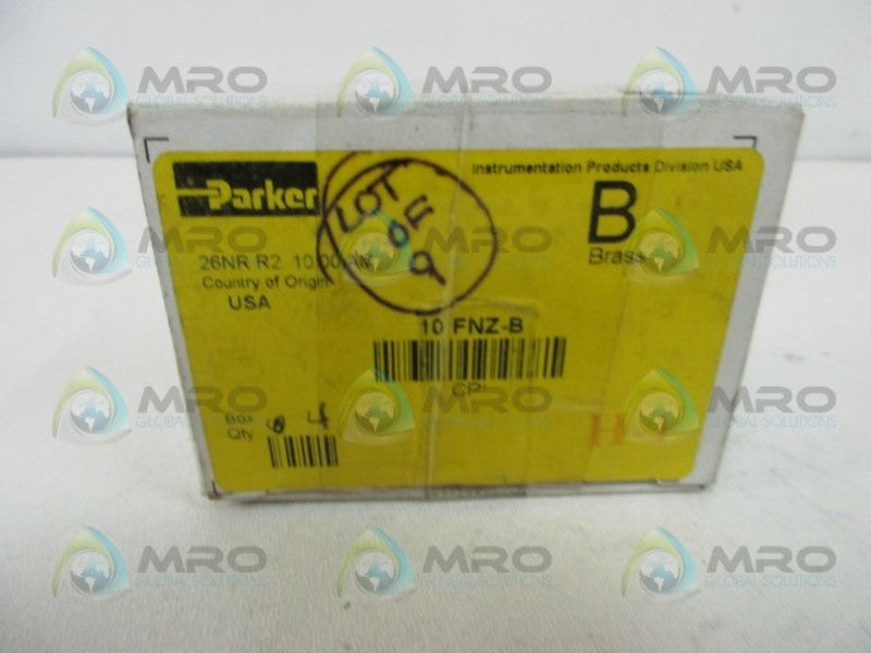 PARKER 10-FNZ-B CPI FITTING (BOX OF 4)  NSMP