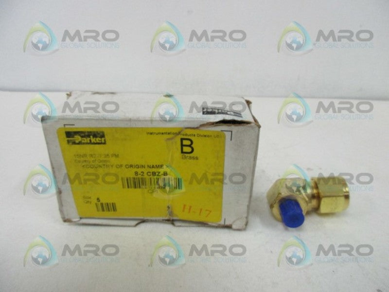 PARKER 8-2-CBZ-B CPI FITTING (BOX OF 5)  NSMP