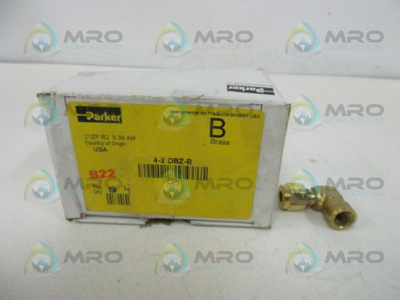 PARKER 4-2-DBZ-B CPI FITTING (BOX OF 4)  NSMP
