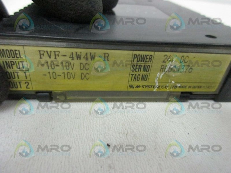 M-SYSTEM FVF-4W4W-R AMPLIFIER MODULE (AS PICTURED)  UNMP