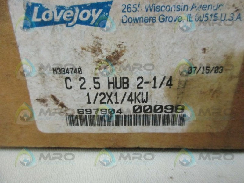 LOVEJOY C-2.5 HUB 2-1/4''  NSMP