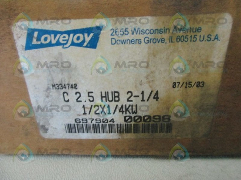 LOVEJOY 697904-00098 C 2.5 HUB 2-1/4  NSMP