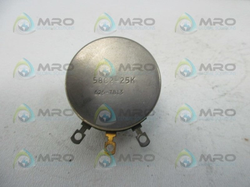 CLAROSTAT 58C2-25K UNMP