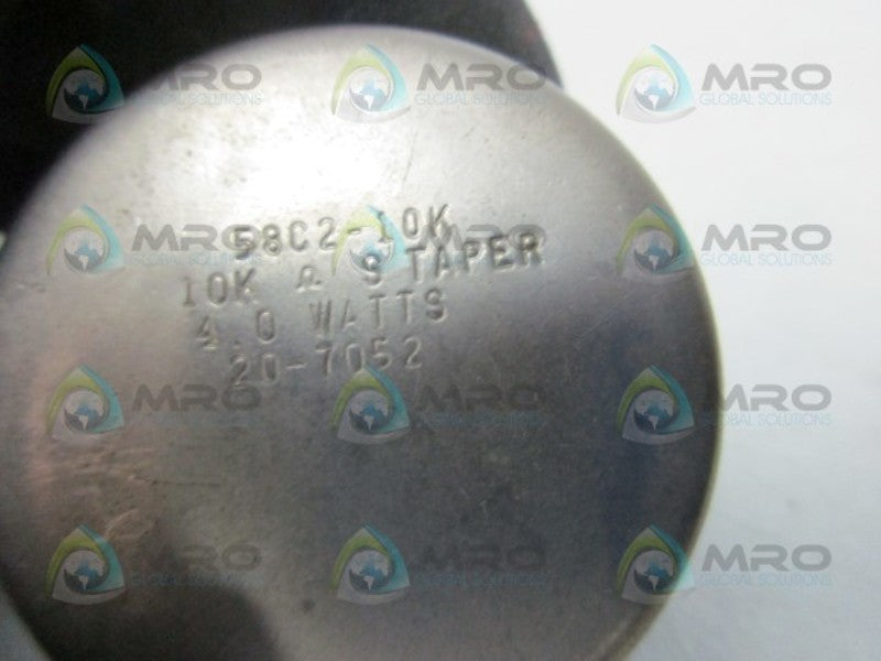 CLAROSTAT 58C2-10K POTENTIOMETER  UNMP