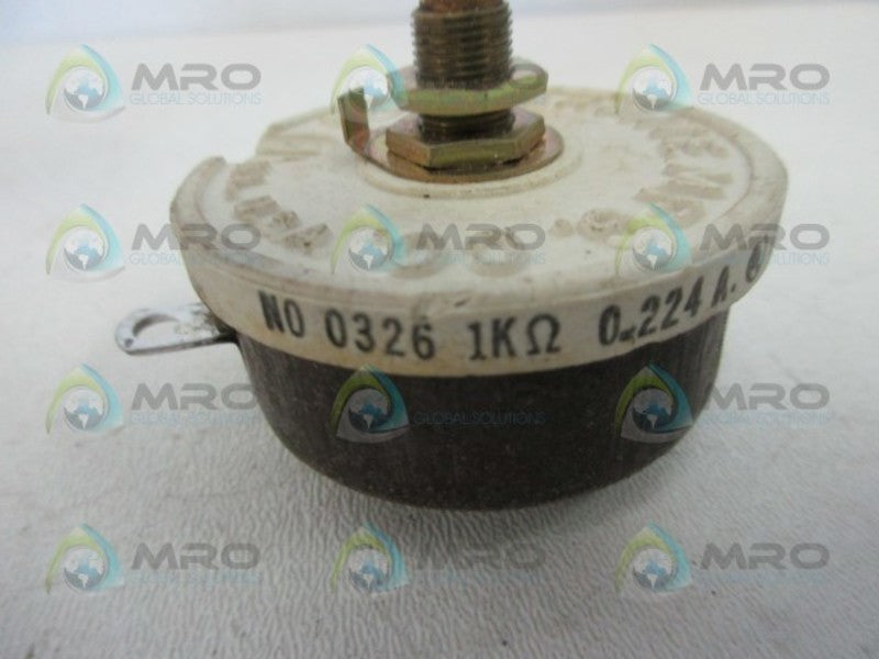 OHMITE 03261K REHEOSTAT MODEL J (IN BOX)  UNMP